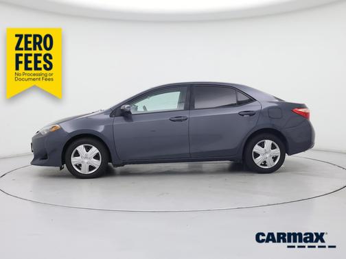 Blue 2018 Toyota Corolla LE