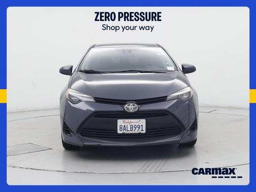 Blue 2018 Toyota Corolla LE