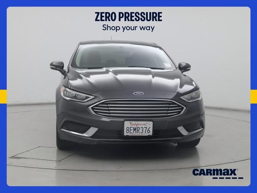 Gray 2018 Ford Fusion Hybrid SE