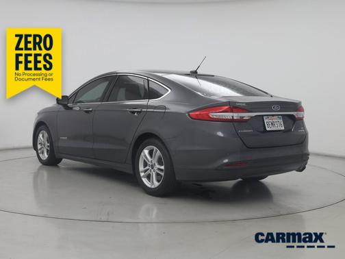 Gray 2018 Ford Fusion Hybrid SE