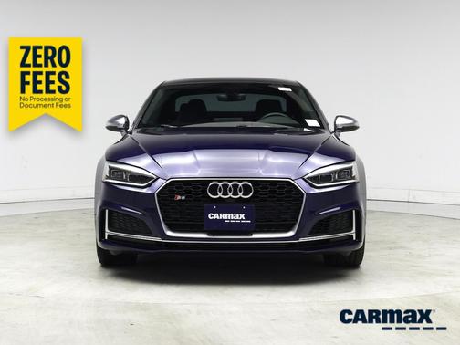 Blue 2018 Audi S5 Premium Plus