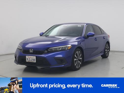 Blue 2024 Honda Civic EX