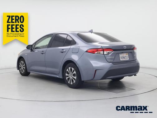 Blue 2021 Toyota Corolla Hybrid LE