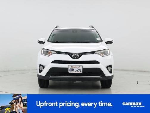 White 2018 Toyota RAV4 XLE