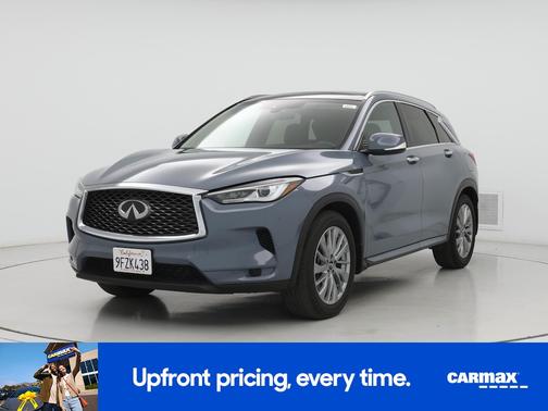 Gray 2023 INFINITI QX50 Luxe