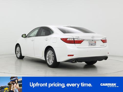 White 2014 Lexus ES 350