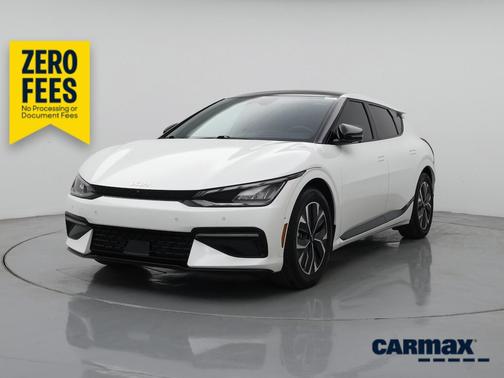 White 2022 Kia EV6 GT-Line