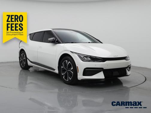 White 2022 Kia EV6 GT-Line