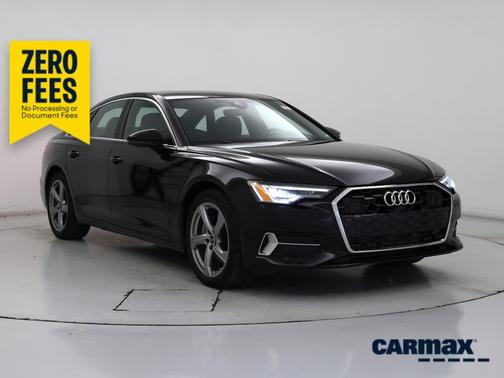 Black 2024 Audi A6 Premium Plus