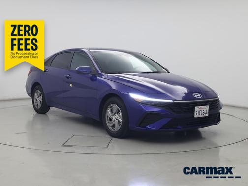 Blue 2025 Hyundai ELANTRA SE