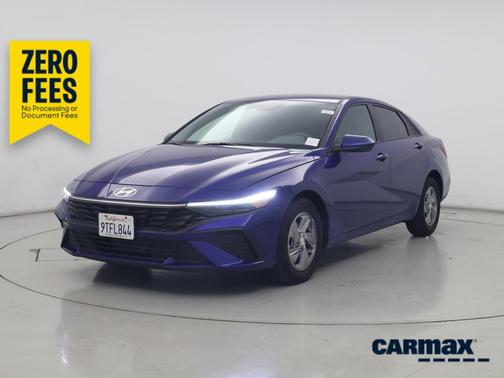 Blue 2025 Hyundai ELANTRA SE