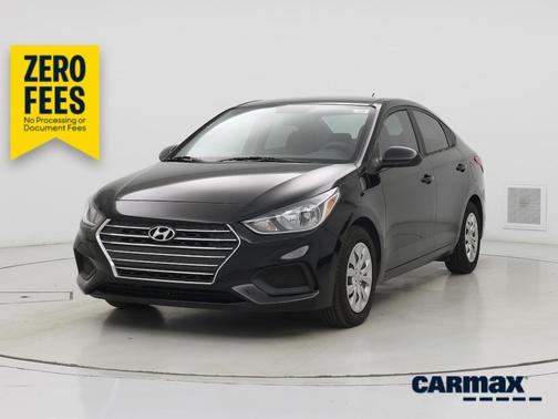 Black 2020 Hyundai Accent SE