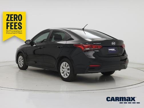 Black 2020 Hyundai Accent SE