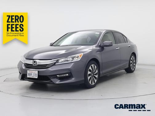 Gray 2017 Honda Accord Hybrid EX-L