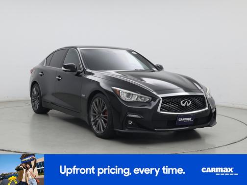 Black 2020 INFINITI Q50 Red Sport 400