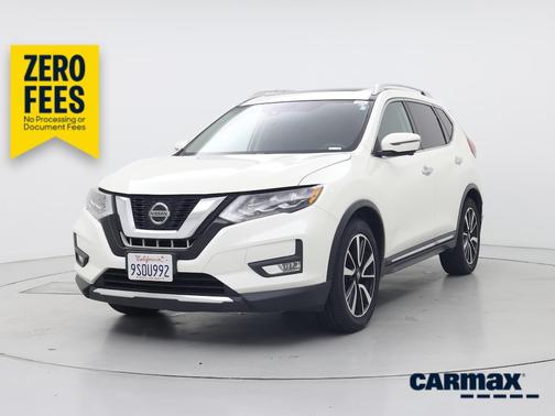 White 2018 Nissan Rogue SL