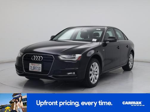 Black 2015 Audi A4 Premium