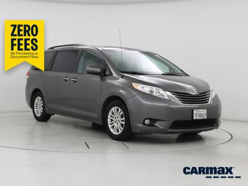 Gray 2014 Toyota Sienna XLE