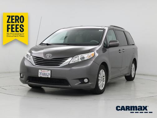 Gray 2014 Toyota Sienna XLE