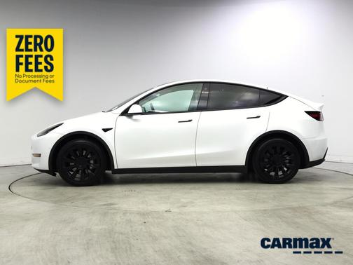 White 2022 Tesla Model Y Long Range
