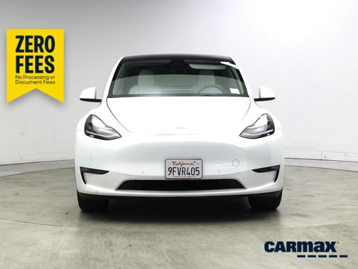 White 2022 Tesla Model Y Long Range