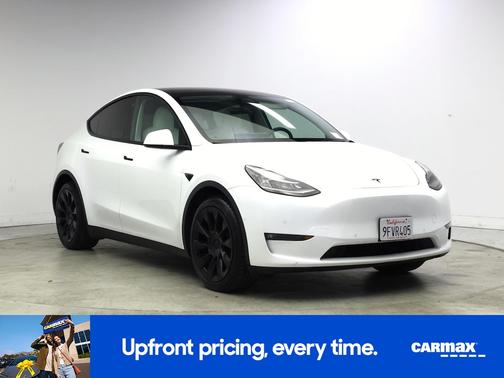 White 2022 Tesla Model Y Long Range