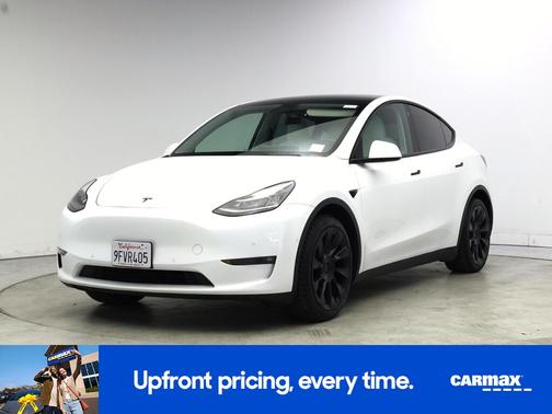 White 2022 Tesla Model Y Long Range