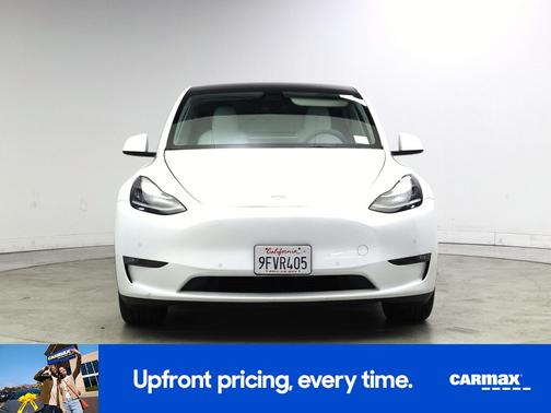 White 2022 Tesla Model Y Long Range
