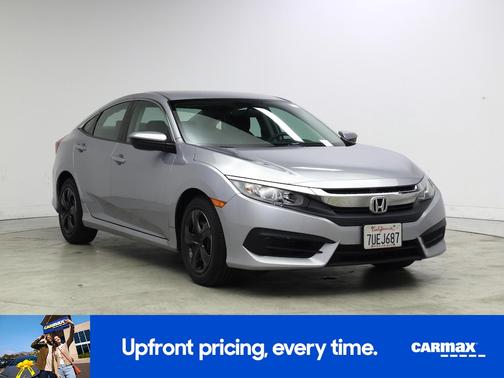 Silver 2016 Honda Civic LX