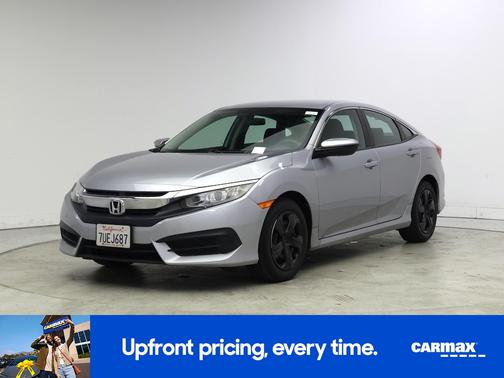 Silver 2016 Honda Civic LX