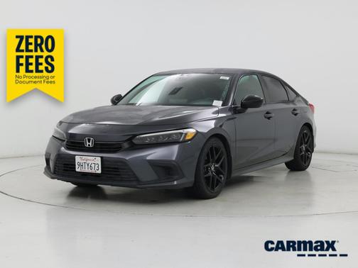 Gray 2023 Honda Civic Sport