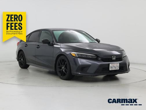 Gray 2023 Honda Civic Sport
