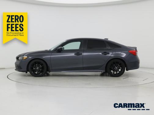Gray 2023 Honda Civic Sport