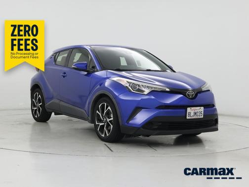 Blue 2019 Toyota C-HR XLE