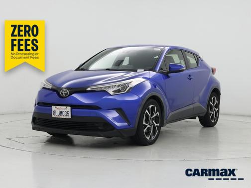 Blue 2019 Toyota C-HR XLE