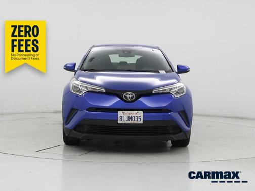 Blue 2019 Toyota C-HR XLE