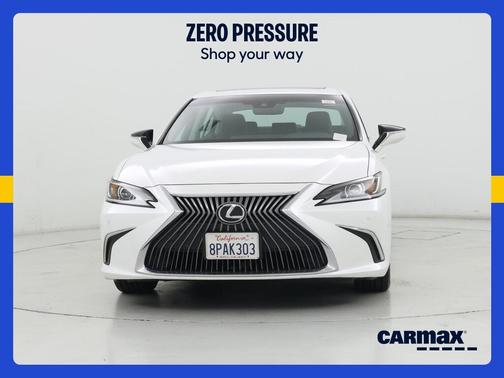 White 2020 Lexus ES 350