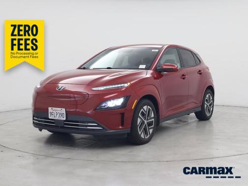 Red 2023 Hyundai KONA EV Limited