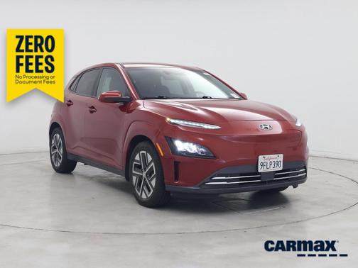 Red 2023 Hyundai KONA EV Limited