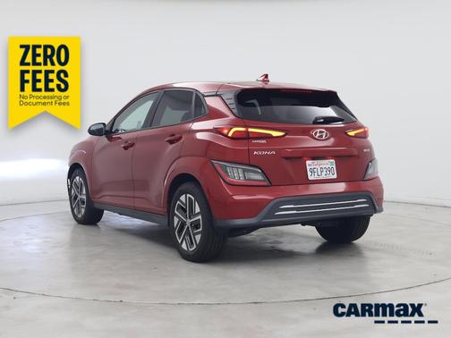 Red 2023 Hyundai KONA EV Limited
