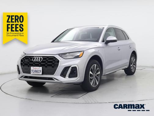 Silver 2025 Audi Q5 S-Line Premium