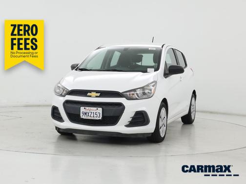 White 2016 Chevrolet Spark LS