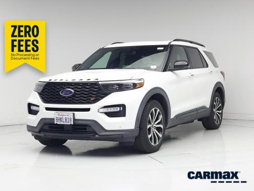 White 2020 Ford Explorer ST
