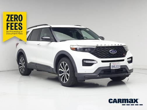 White 2020 Ford Explorer ST