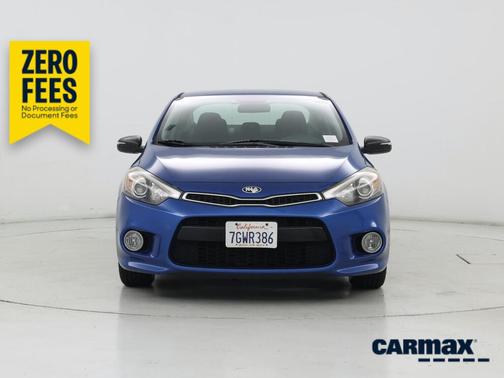 Blue 2014 Kia Forte EX