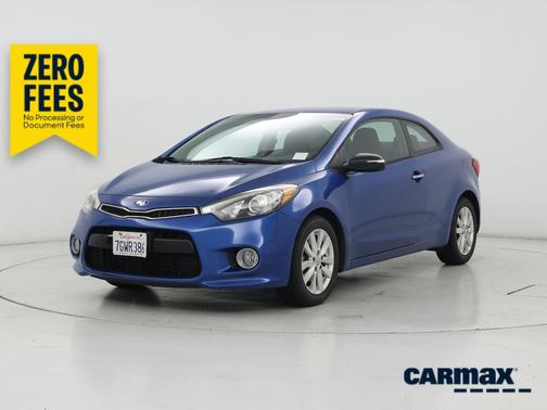 Blue 2014 Kia Forte EX