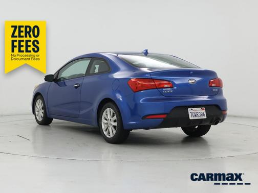 Blue 2014 Kia Forte EX