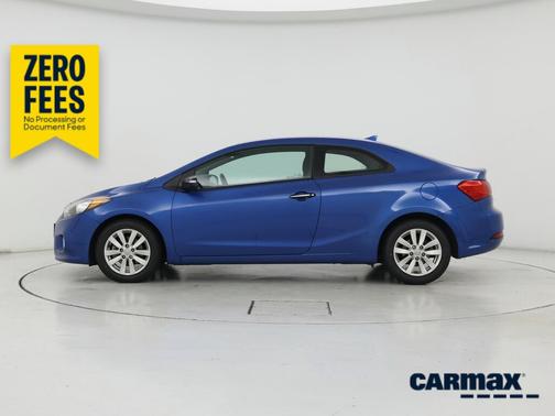 Blue 2014 Kia Forte EX