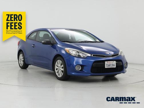 Blue 2014 Kia Forte EX