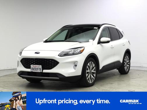 White 2020 Ford Escape Titanium